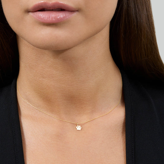 Stone And Strand Mini Pawprint Choker