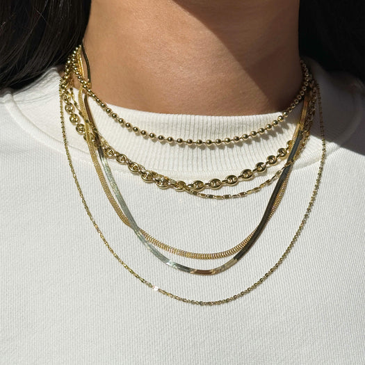 Stone And Strand Mirror Chain Necklace