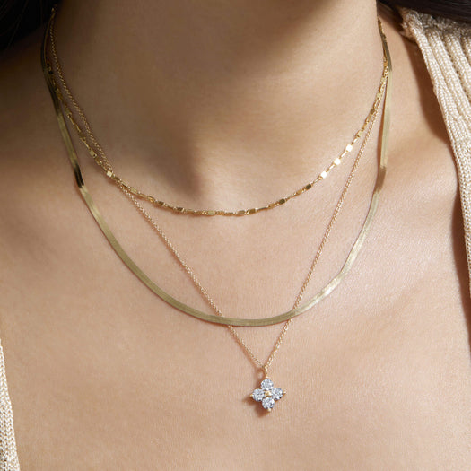 Stone And Strand Mirror Chain Necklace