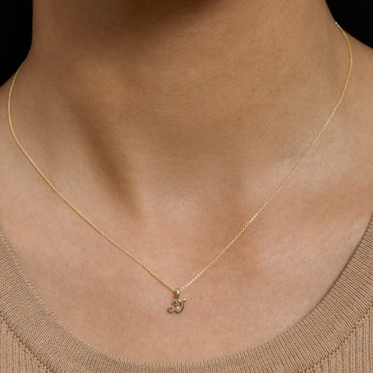 Stone And Strand Mojo Mini Initial Necklace
