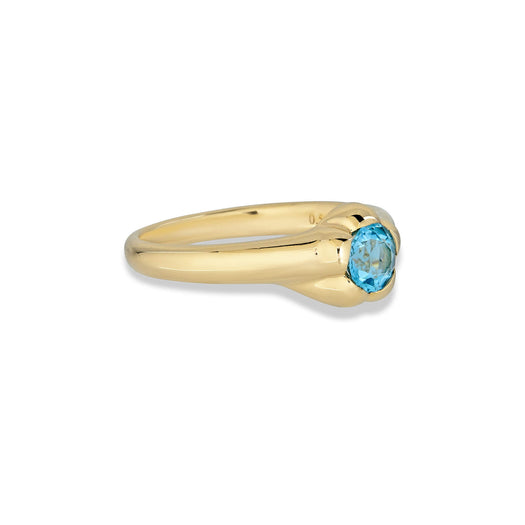 Stone And Strand Morrison Blue Topaz Ring
