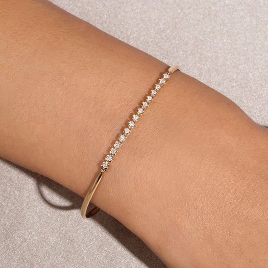 Stone And Strand Noble Diamond Cuff