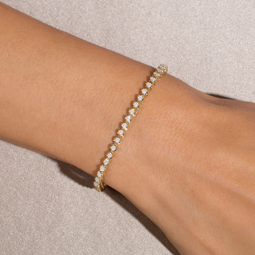 Stone And Strand Noble Diamond Tennis Bracelet