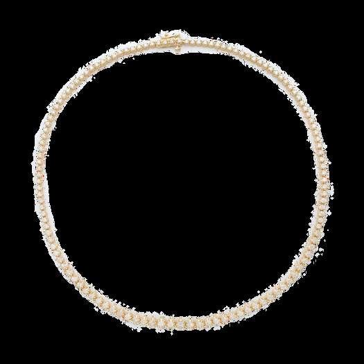 Stone And Strand Noble Diamond Tennis Necklace