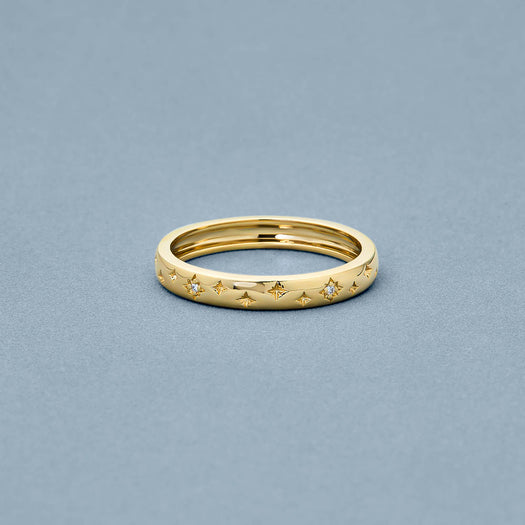 Stone And Strand Northern Star Diamond Band