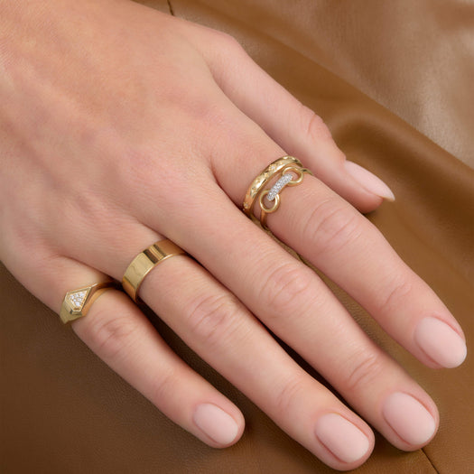 Stone And Strand Northern Star Diamond Band