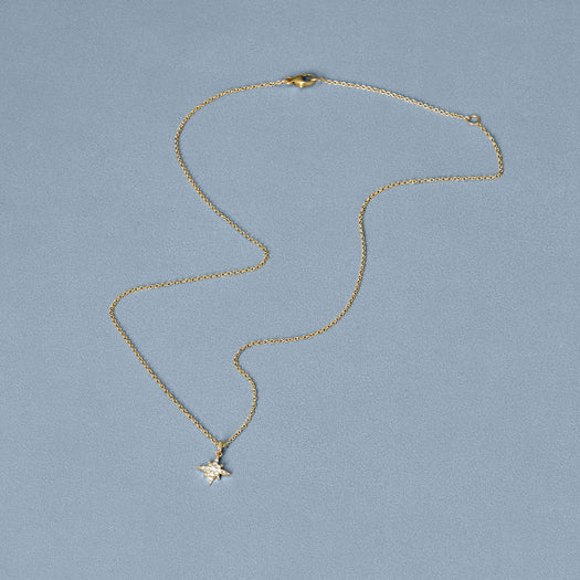 Stone And Strand Northern Star Pave Necklace