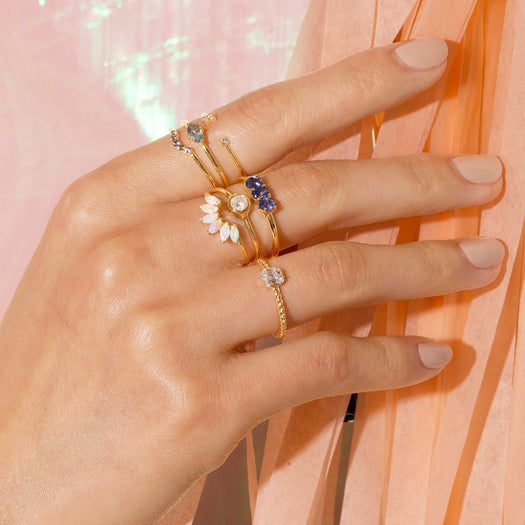 Stone And Strand Opal Sunset Curve Band