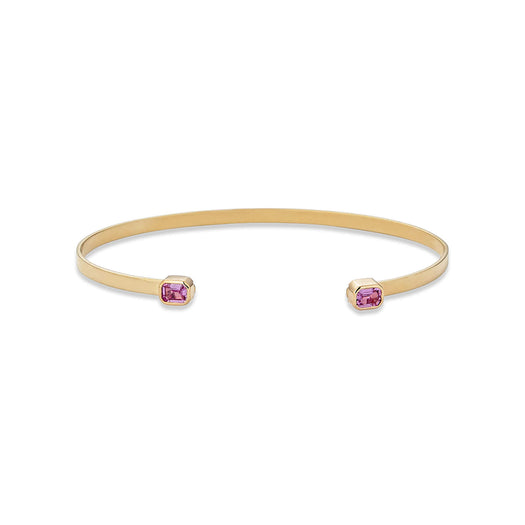 stone and strand Orchid Sapphire Cuff