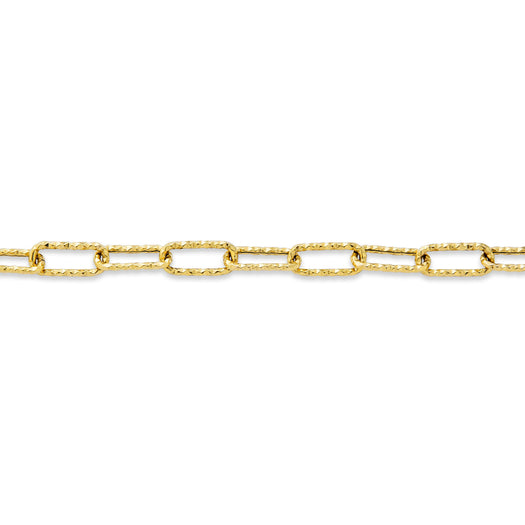 Stone And Strand Paperclip Sparkle Chain Bracelet