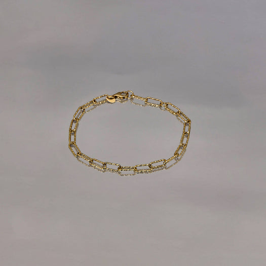 Stone And Strand Paperclip Sparkle Chain Bracelet