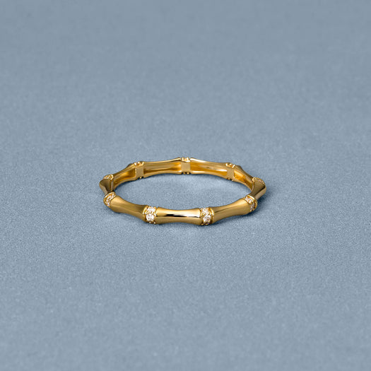 Stone And Strand Pave Bamboo Eternity Ring
