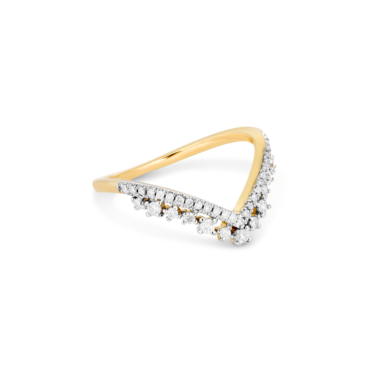Stone And Strand Pave Diamond Curve Band