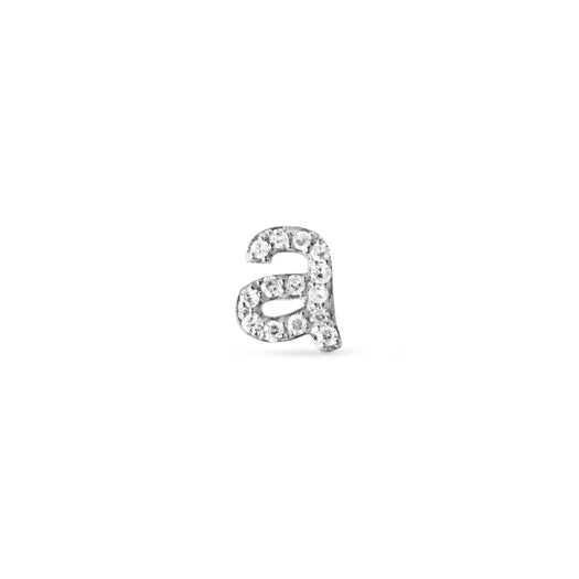 Stone And Strand Pave Diamond Initial Stud