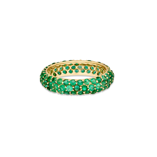 Stone And Strand Pave Emerald Cigar Band