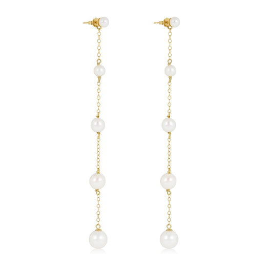 Stone And Strand Pearl Bonbon Earrings