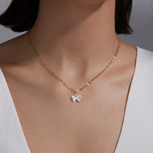 Stone And Strand Pearly Bow Charm