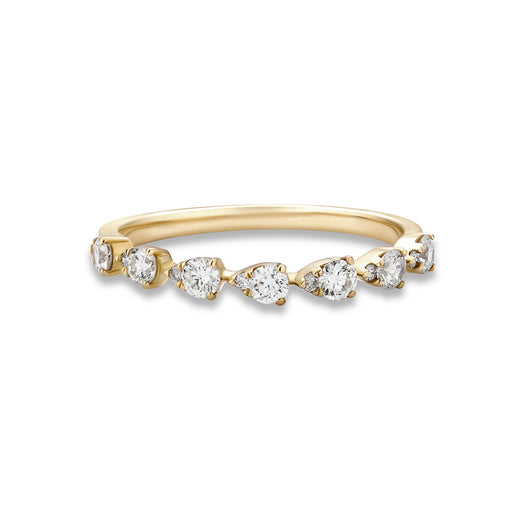 stone and strand Perfect Pear Diamond Band