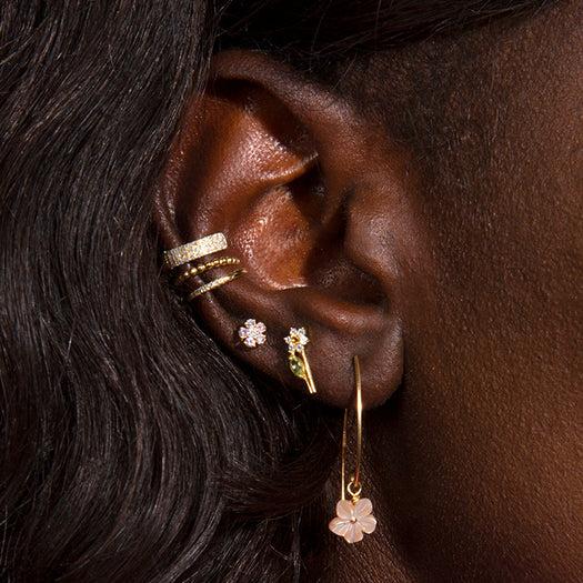 Stone And Strand Pick A Daisy Studs