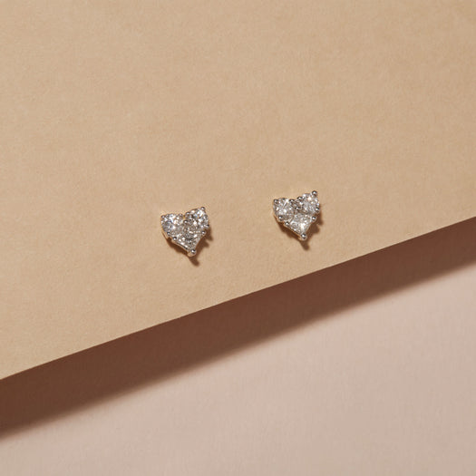 Stone And Strand Piece Of My Heart Studs