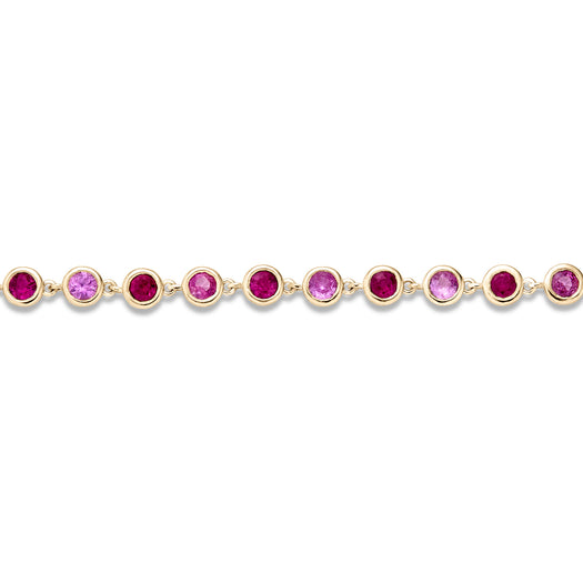 Stone And Strand Pink Power Bubble Bracelet