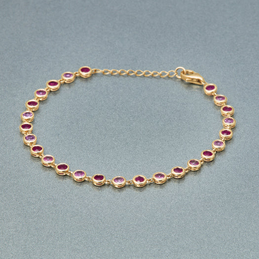 Stone And Strand Pink Power Bubble Bracelet