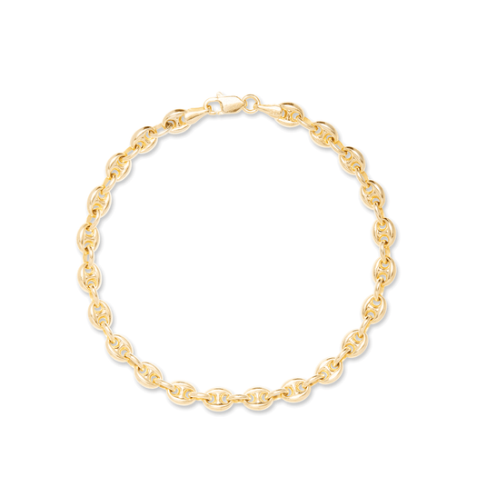 stone and strand Puffed Maritime Bracelet