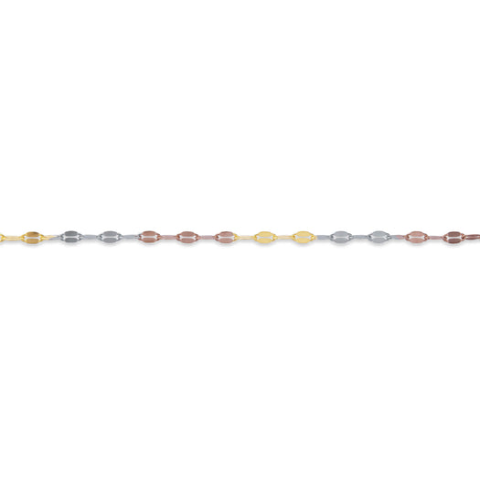 Stone And Strand Rainbow Chain Bracelet