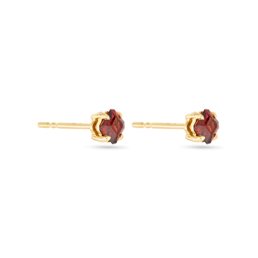 Stone And Strand Red Studio Garnet Studs