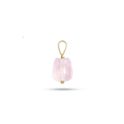 stone and strand Rosy Rose Quartz Charm