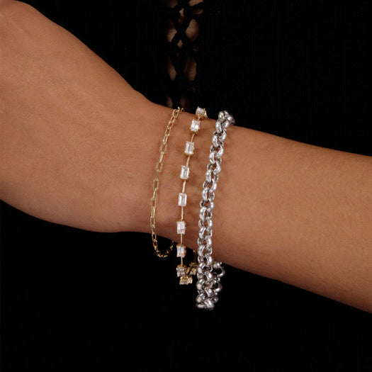 Stone And Strand Round And Round Rolo Bracelet