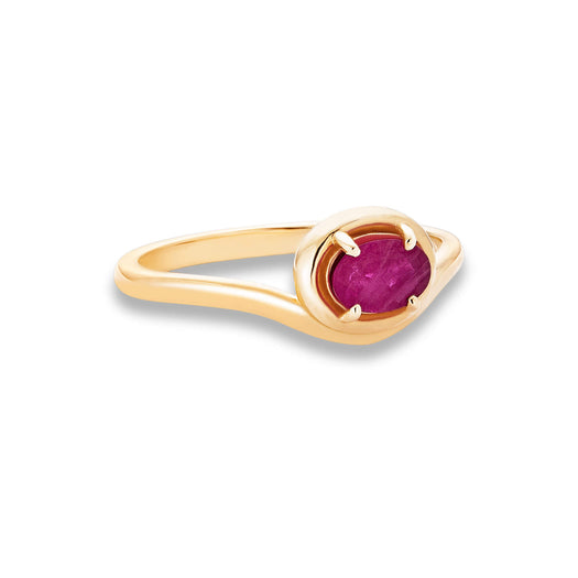 Stone And Strand Ruby Bonbon Merge Ring