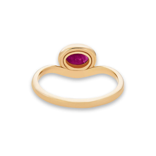 Stone And Strand Ruby Bonbon Merge Ring