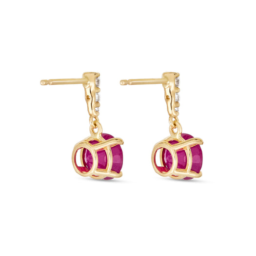 Stone And Strand Ruby Luxe Diamond Earrings