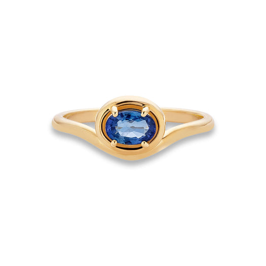 stone and strand Sapphire Bonbon Merge Ring