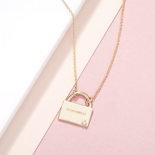 Stone And Strand Save The Date Necklace