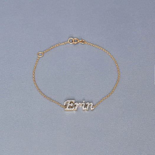 Stone And Strand Say My Name Diamond Bracelet