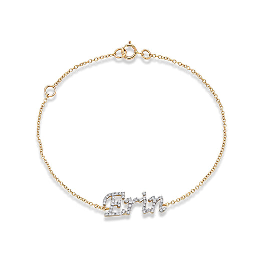 stone and strand Say My Name Diamond Bracelet