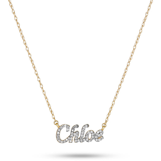 stone and strand Say My Name Diamond Necklace