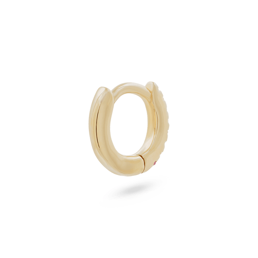 Stone And Strand Second Hole Teeny Unicorn Huggie