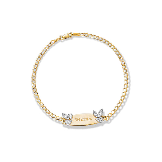 stone and strand Secret Garden ID Bracelet