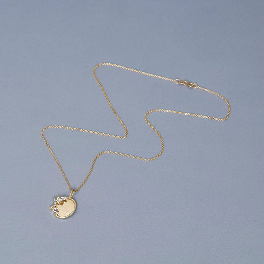 Stone And Strand Secret Garden Medallion Necklace