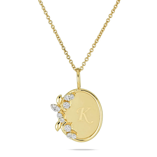 stone and strand Secret Garden Medallion Necklace