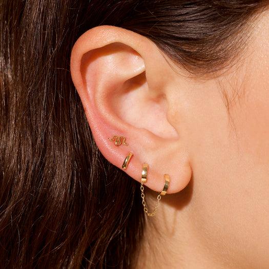 Stone And Strand Serpent Stud