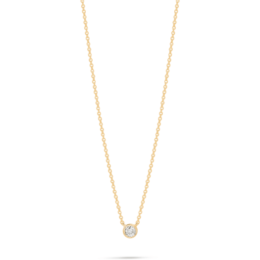 Stone And Strand Small Round Diamond Necklace