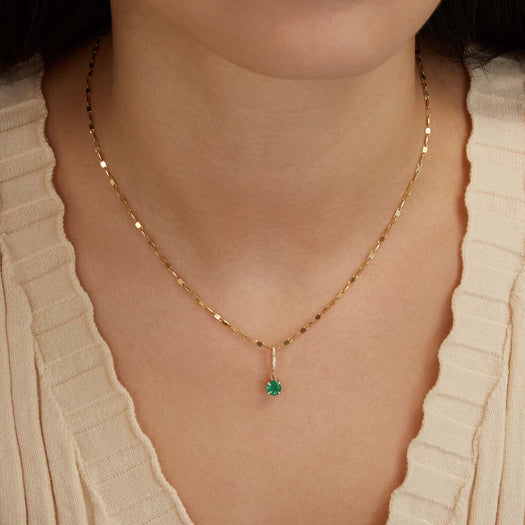 Stone And Strand Sparkling Emerald Luxe Charm