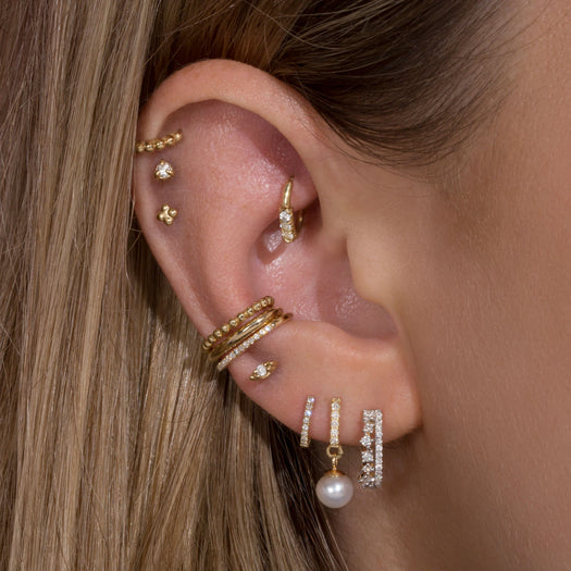 Stone And Strand Sparks Fly Diamond Huggies