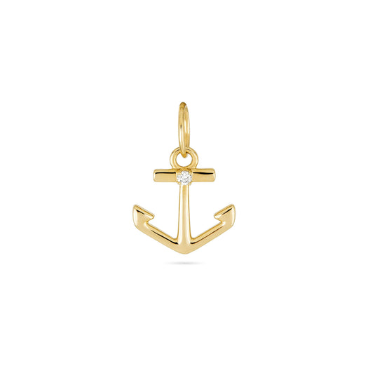 stone and strand Stay Grounded Anchor Necklace