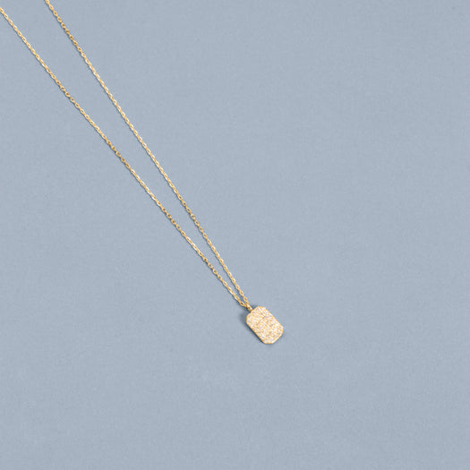 Stone And Strand Tagged Diamond Pendant