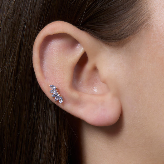 Stone And Strand Tanzanite Tiara Flat Back